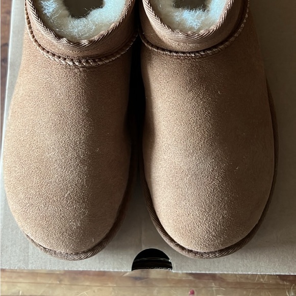 NEW Ugg Chestnut Ultra Mini Size 7 - Picture 5 of 5